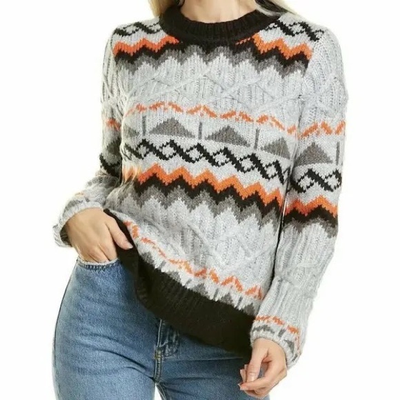 Magaschoni | Sweaters | Magaschoni Fair Isle Sweater Size Small Nwt |  Poshmark